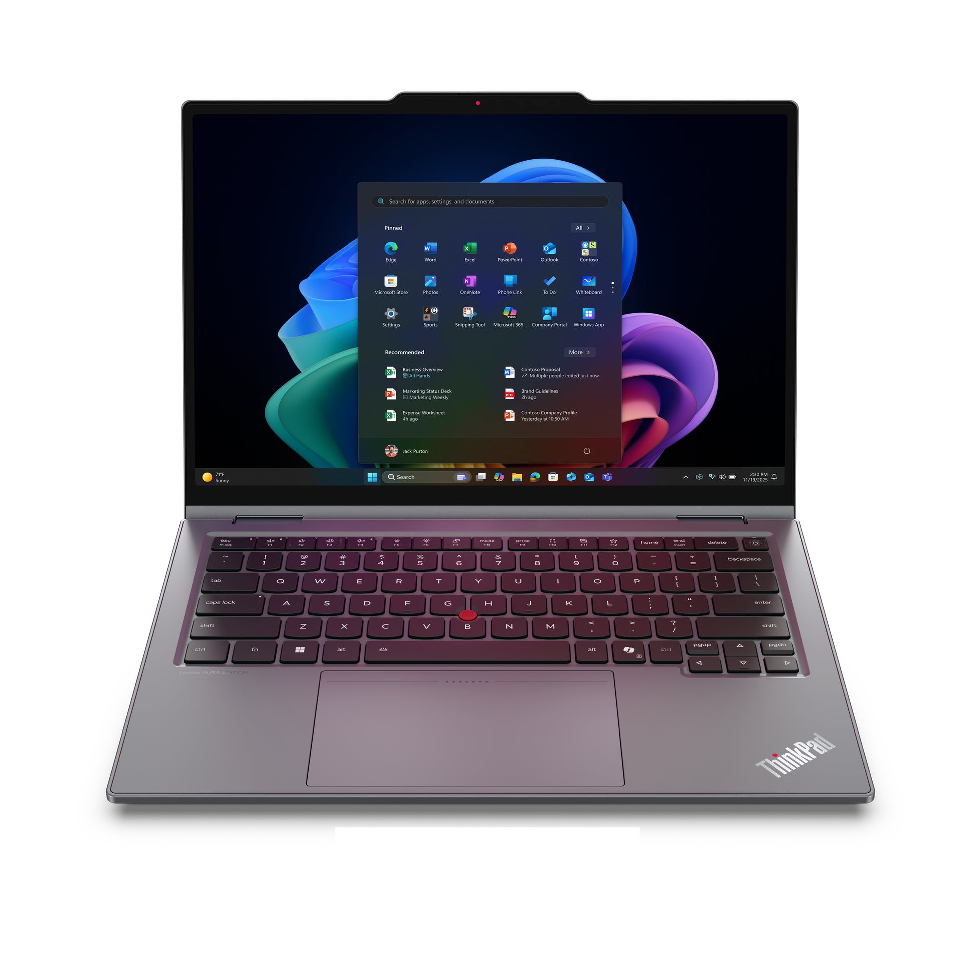 Lenovo ThinkPad X1 2-in-1 Gen 11 – 14" WUXGA Touch, Core Ultra 7 355, 32 GB, 1 TB SSD, Win 11 Pro, QWERTZ (CH)