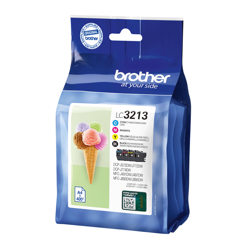 Brother Tintenpatronen-Multipack CMYK, 4er-Pack