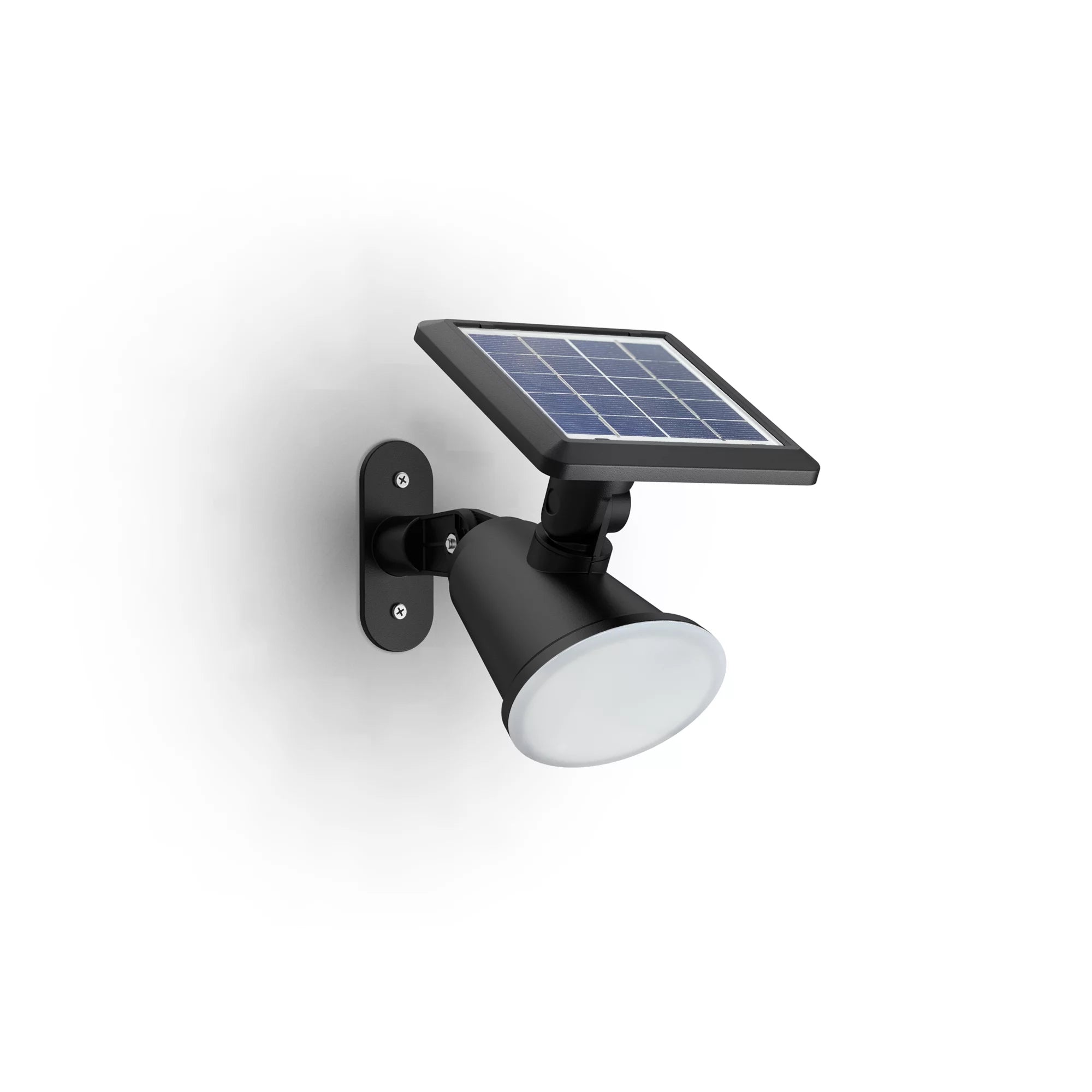 Philips by Signify Philips Aussenwandleuchte – 150 lm, 1,4 W – Warmweiss, 2700 K – IP44 – Solarbetrieb – Dämmerungssensor