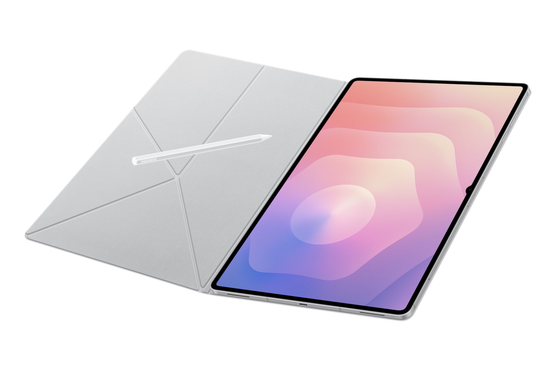 Samsung Book Cover Notebook-Schutzhülle – für Galaxy Tab S11 Ultra, weiss