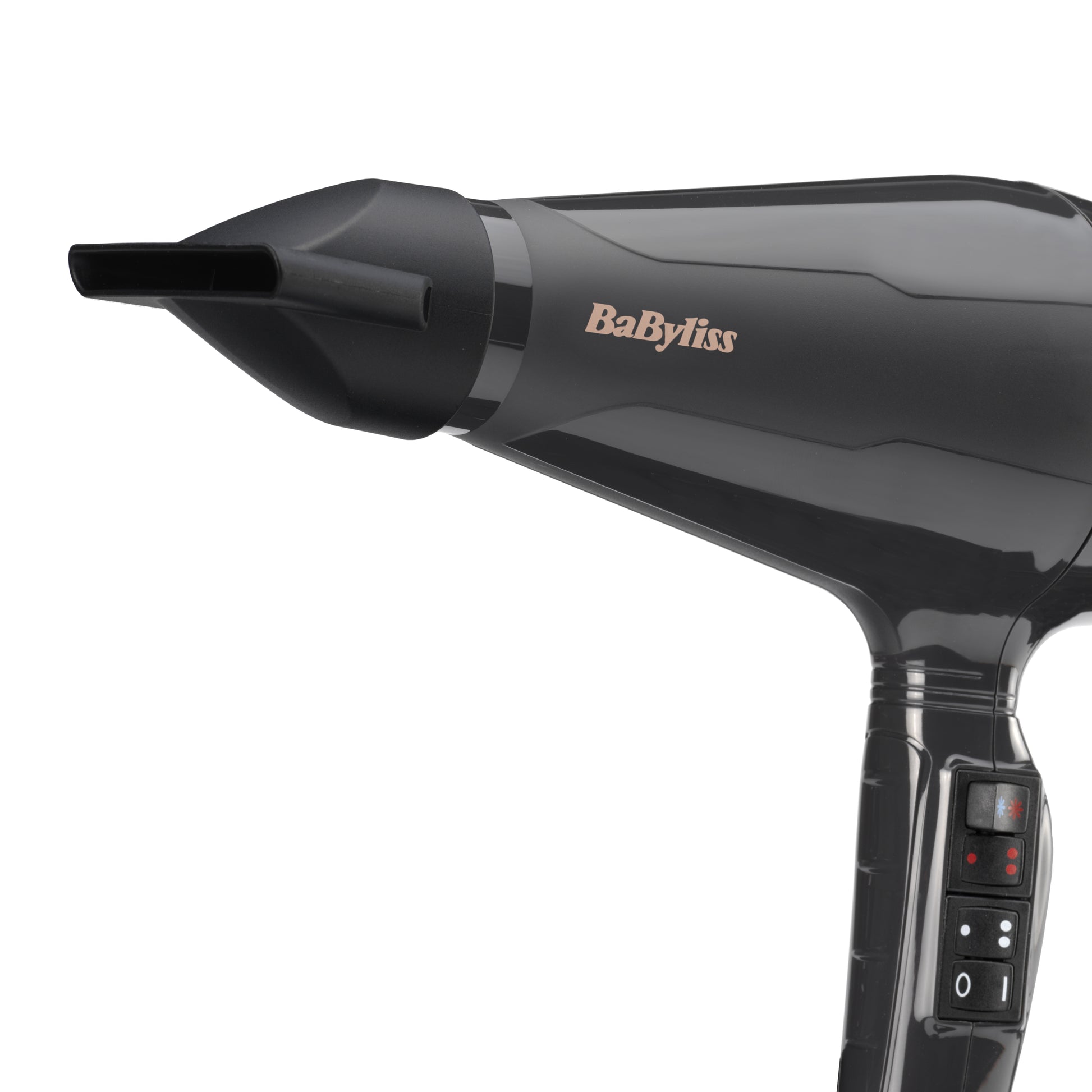 BaByliss Haartrockner 6719DE – 2200 W, AC-Motor, Ionenfunktion, Cool Shot – 2,8 m – Schwarz