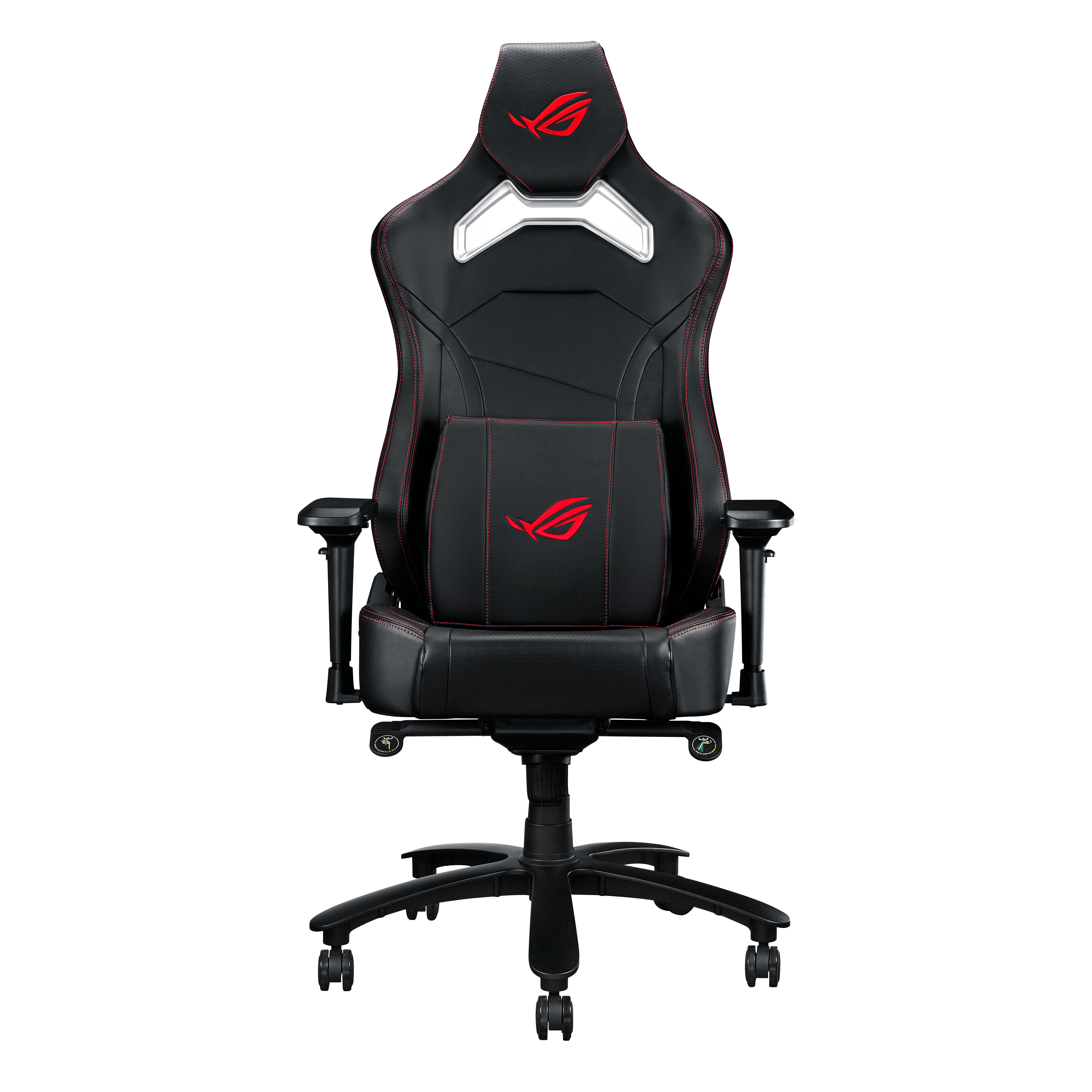 ASUS ROG Chariot X Core Gaming-Stuhl – Kunstleder – Schwarz, 4D-Armlehnen, Kopf- & Lendenkissen, bis 136 kg