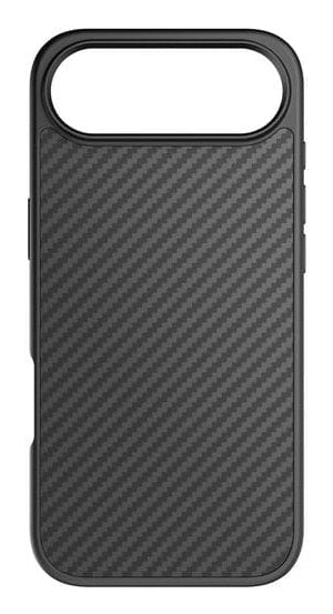 Black Rock Robustes Carbon Backcover – für Apple iPhone Air, PC+TPU, Schwarz, kratzresistent
