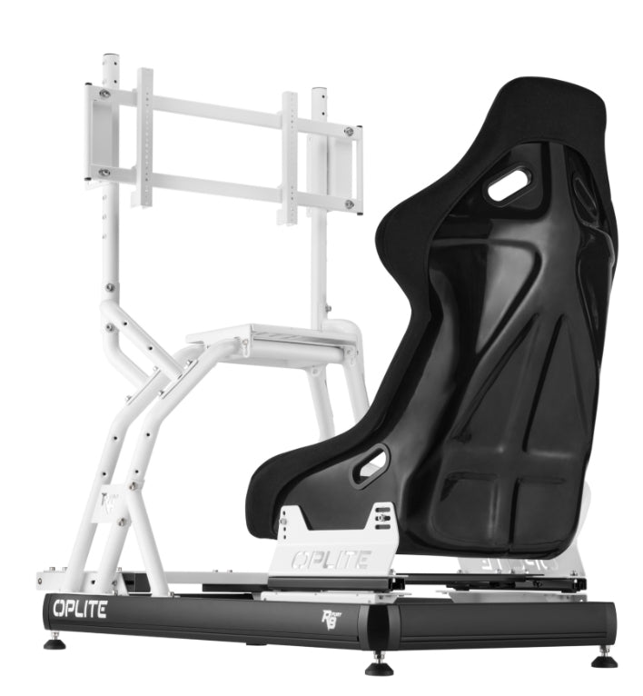Oplite R8 – Monitor-Tischständer – freistehend – 1 Monitor – Weiss – für R8 FURY CHASSIS