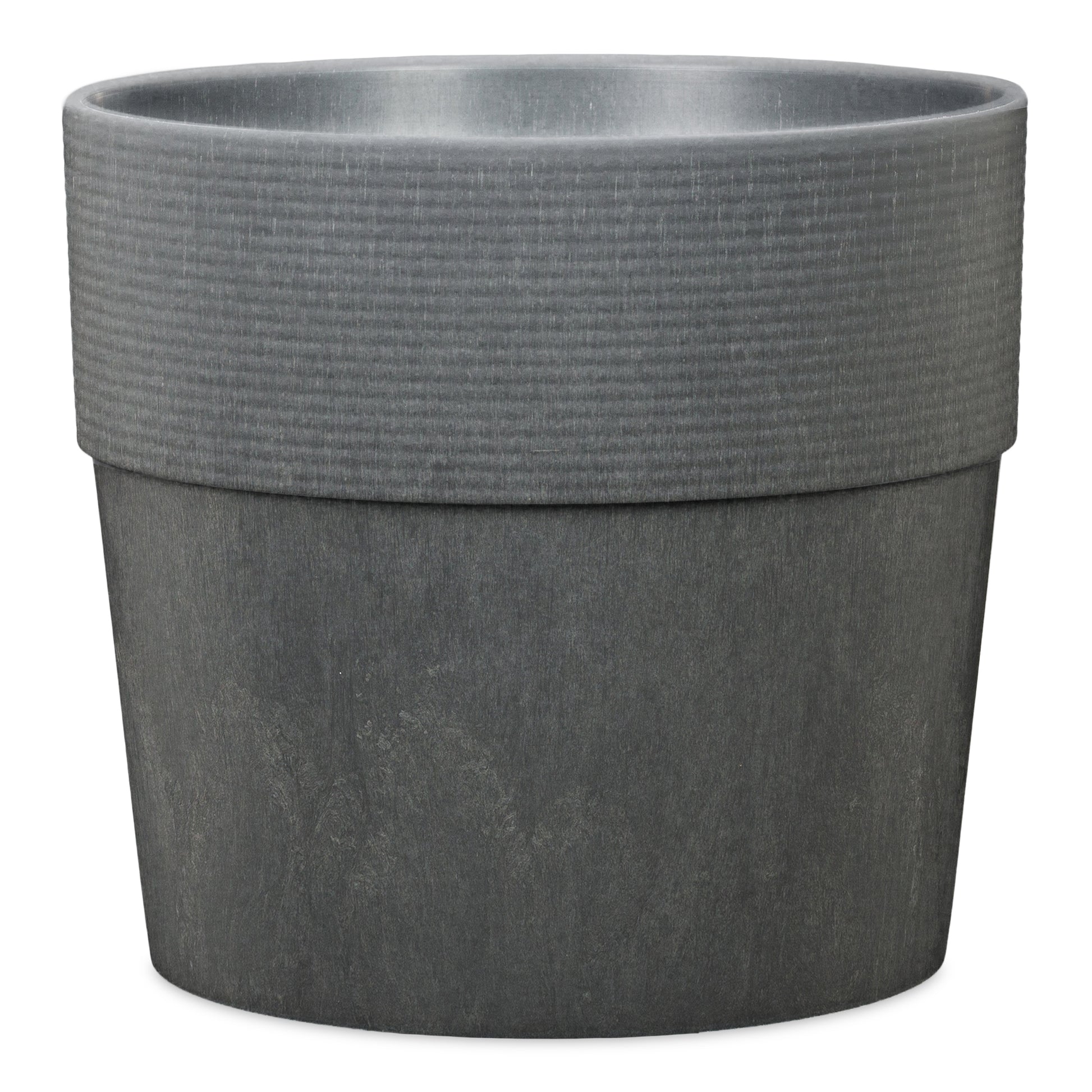 Scheurich Topfpflanzer – Ø 39 × 35 cm, 31 l – Kunststoff, grau
