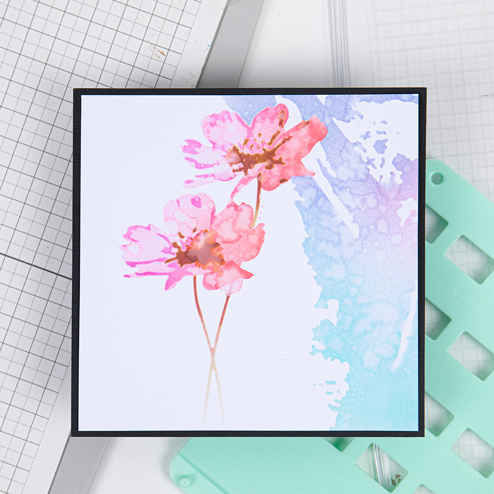 Sizzix Schablone – Blume – 150 × 150 mm