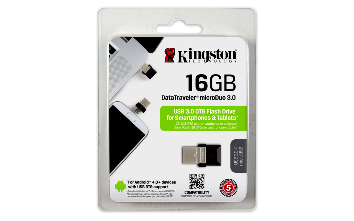 Kingston Technology Kingston DataTraveler microDuo 3.0 16 GB