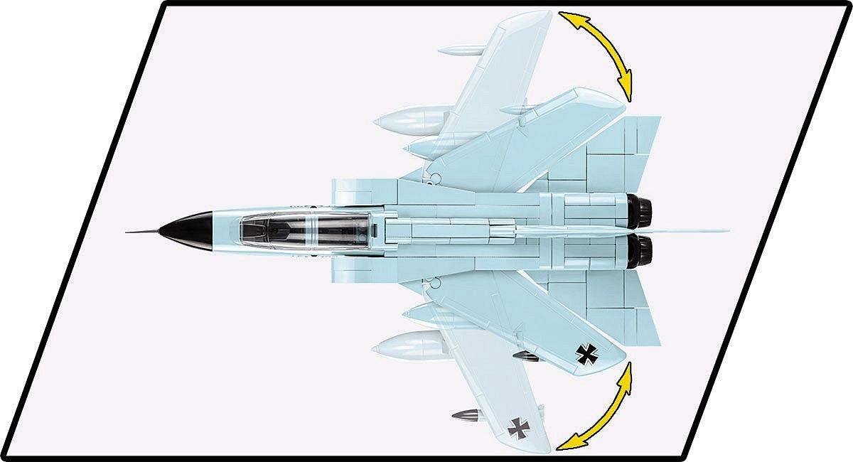 COBI Panavia Tornado IDS Bausteine – Streitkräfte – 493-teilig – 28 × 13 × 36 cm – ab 8 J. – Kunststoff