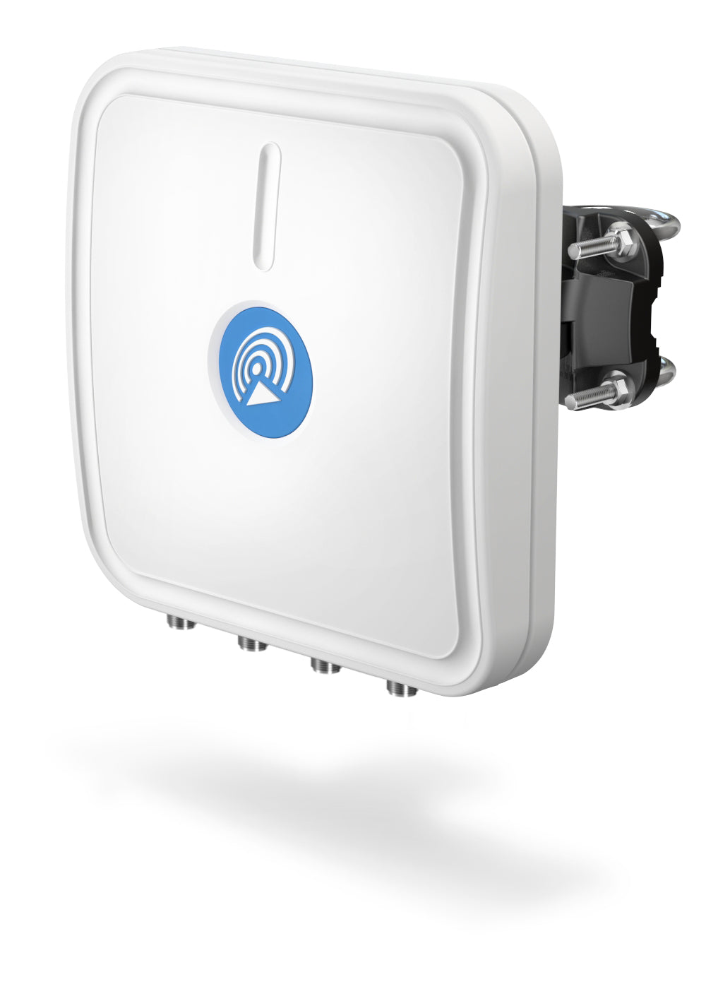 QuWireless QuSector 14HV-90-4 – Richtantenne, 2,4–2,5 GHz, 5,1–5,9 GHz, 14 dBi, N-Buchse, IP67, Weiss