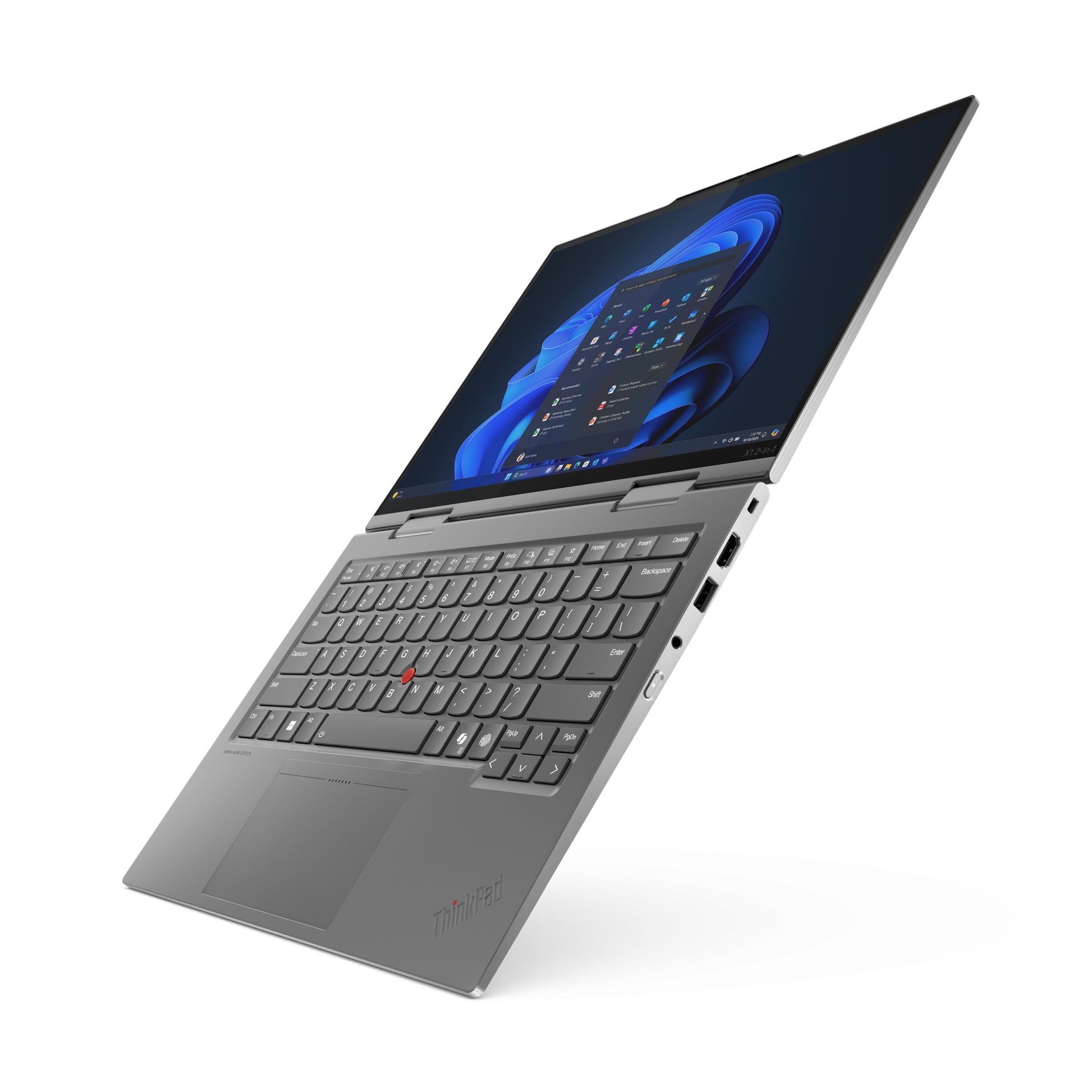 Lenovo ThinkPad X1 2-in-1 Gen 10 – 14", 1 TB, 32 GB RAM, WLAN + 5G, Windows 11 Pro, Grau