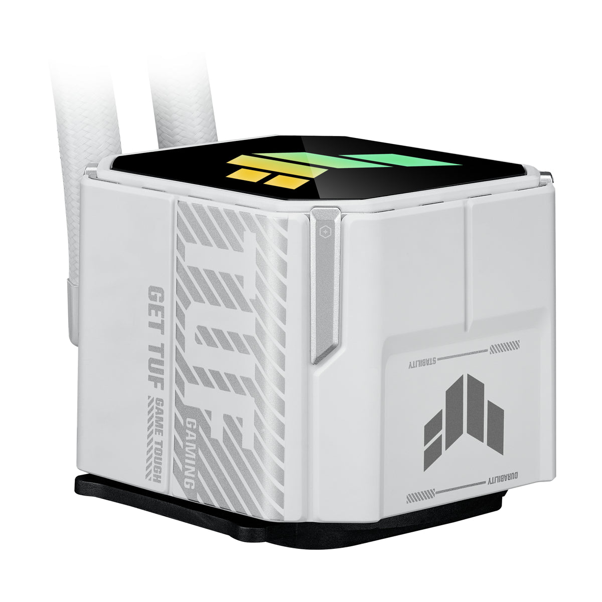ASUS TUF Gaming LC III 360 ARGB – All-in-One Flüssigkeitskühler – Radiator 360 mm, 3×120 mm Lüfter, Weiss