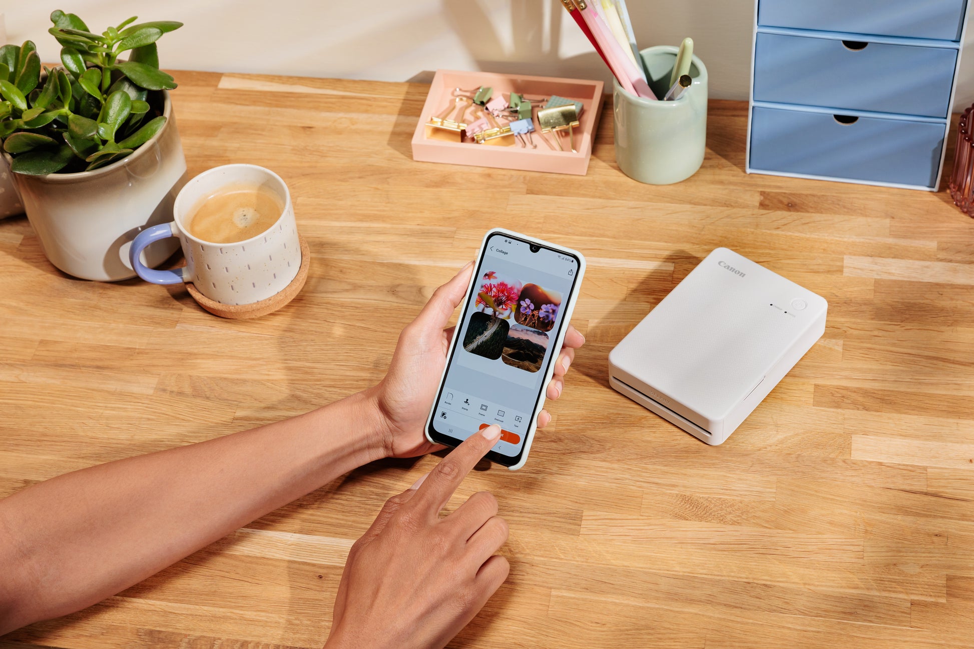 Canon SELPHY QX20 – Fotodrucker, Farbe, WLAN/USB, 287 × 287 dpi