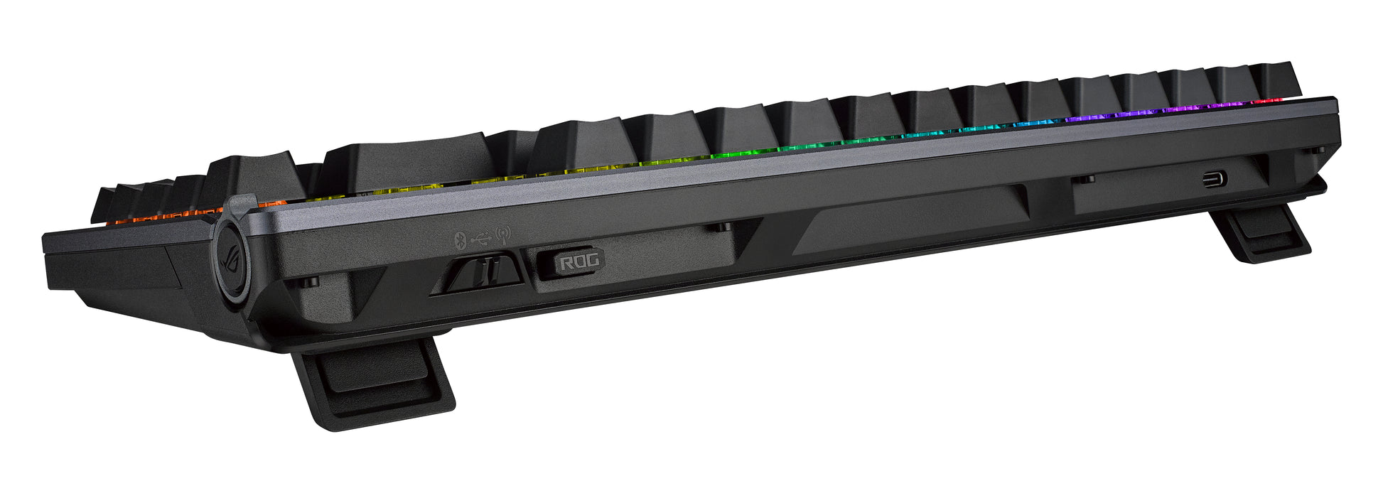 ASUS ROG Azoth – Gaming-Tastatur 75% – Mechanisch, RGB – Bluetooth & 2,4 GHz USB-A – AZERTY (FR)