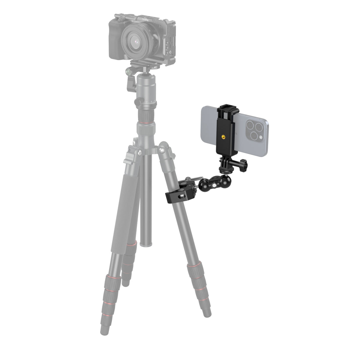 SmallRig 4373 Krabbenförmige Super-Klemme Montageklemme – für Actioncams