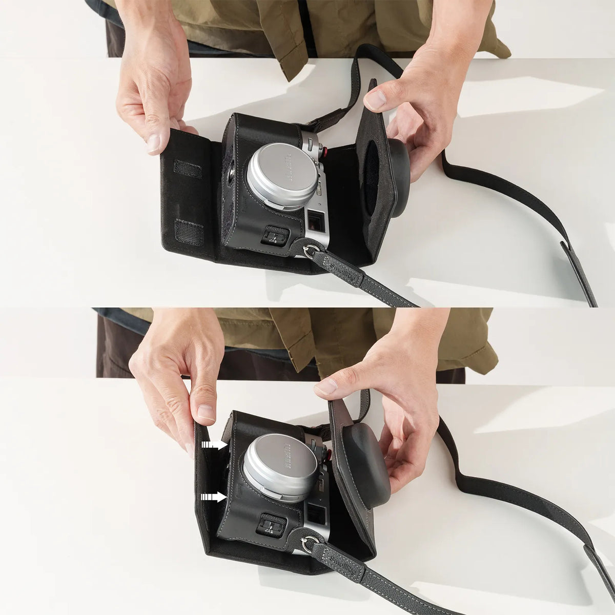 SmallRig 5622 Gehäuse – Leder – Schwarz – für FUJIFILM X100VI