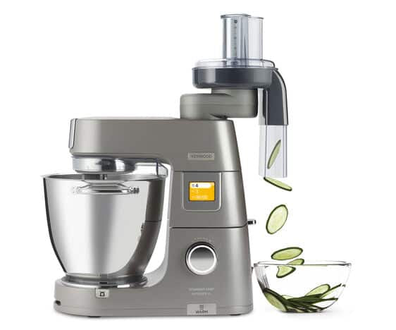 Kenwood Raffel-Aufsatz AT340 – 17,5 × 20,5 × 22 cm, für Chef-Modelle, z. B. Sense, Sense XL, Cooking Chef