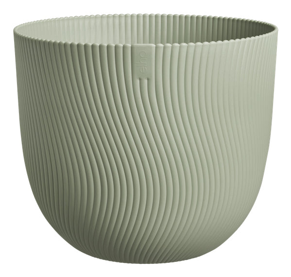 elho Pflanzkübel – Ø 47 × 40 cm – 55 l – Kunststoff, Grün