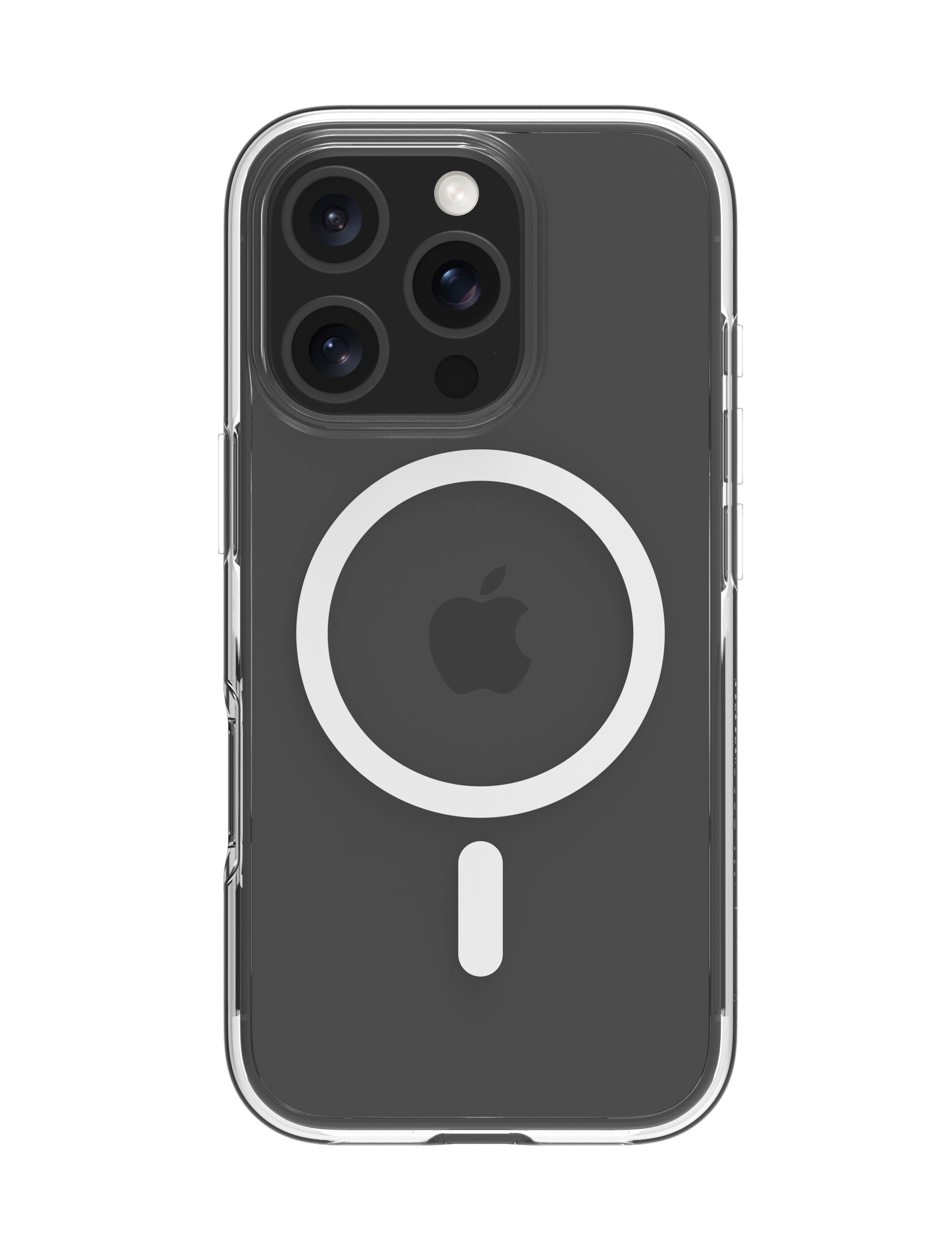 dbramante1928 Backcover – für Apple iPhone 16 Pro, MagSafe, Kunststoff, Transparent, bis 4 m Sturzsicher