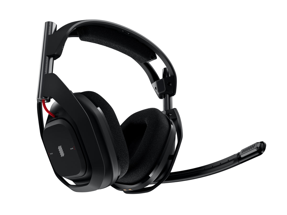 ASTRO Gaming A50 Gaming-Headset – Over-Ear, BT, mit Ladestation, für PC, Xbox, PlayStation, Schwarz