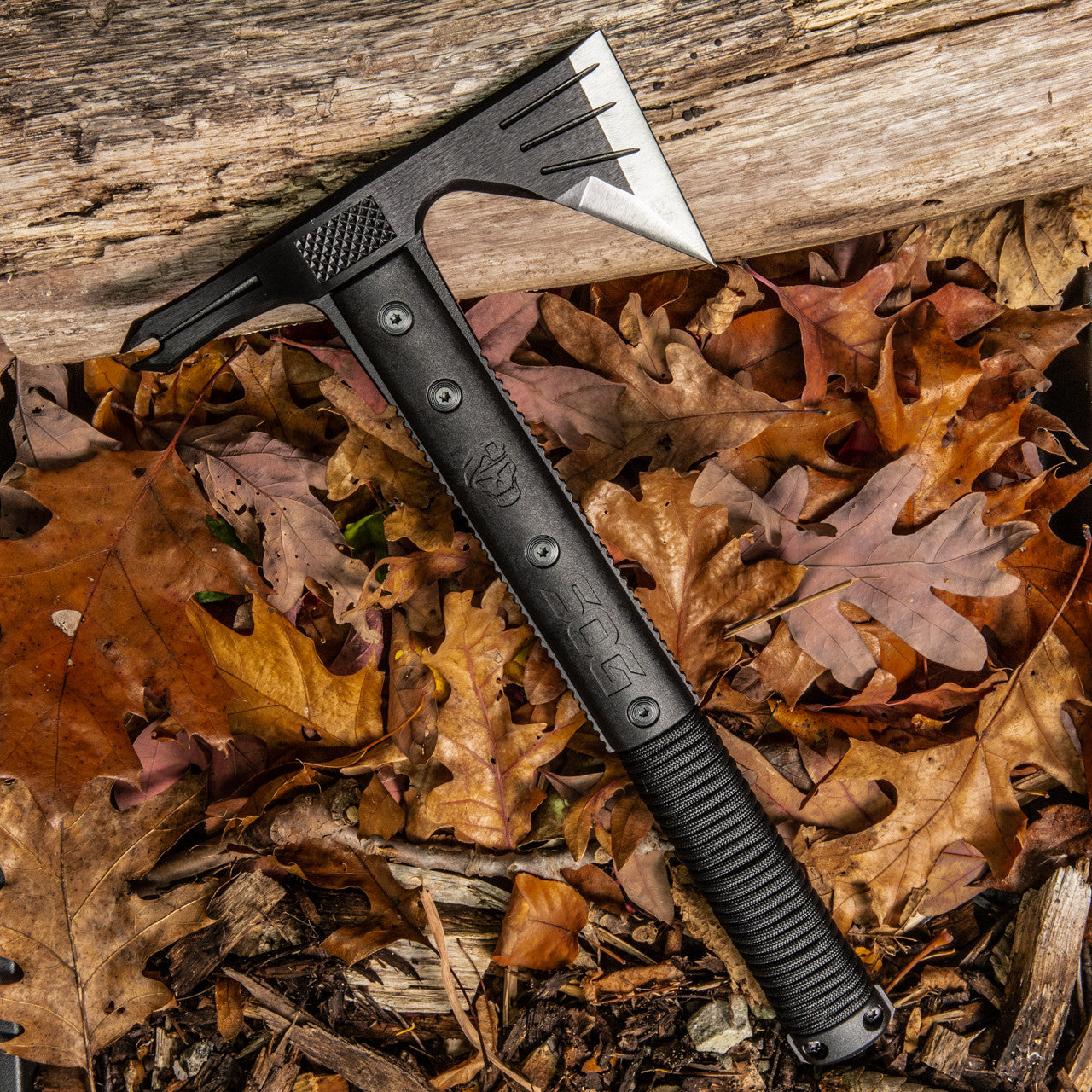 SOG SK1001-CP Axt Survival – Klingenlänge 76 mm, Länge 307 mm, inkl. Tragetasche