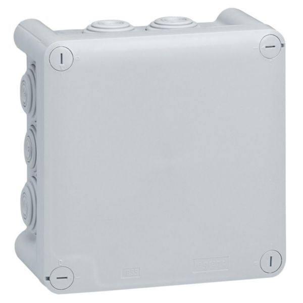 Legrand Aufputz-Box 130×130×74 mm, IP55 – grau