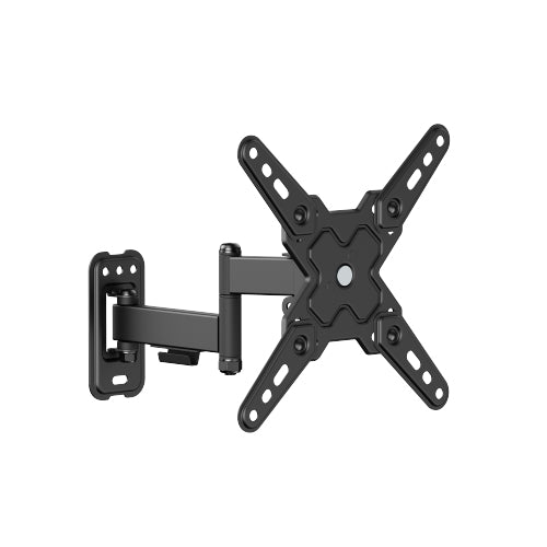 VALUE Wandhalterung – Vollbeweglich – 13–43" – VESA 75×75–200×200 – bis 20 kg, Schwarz