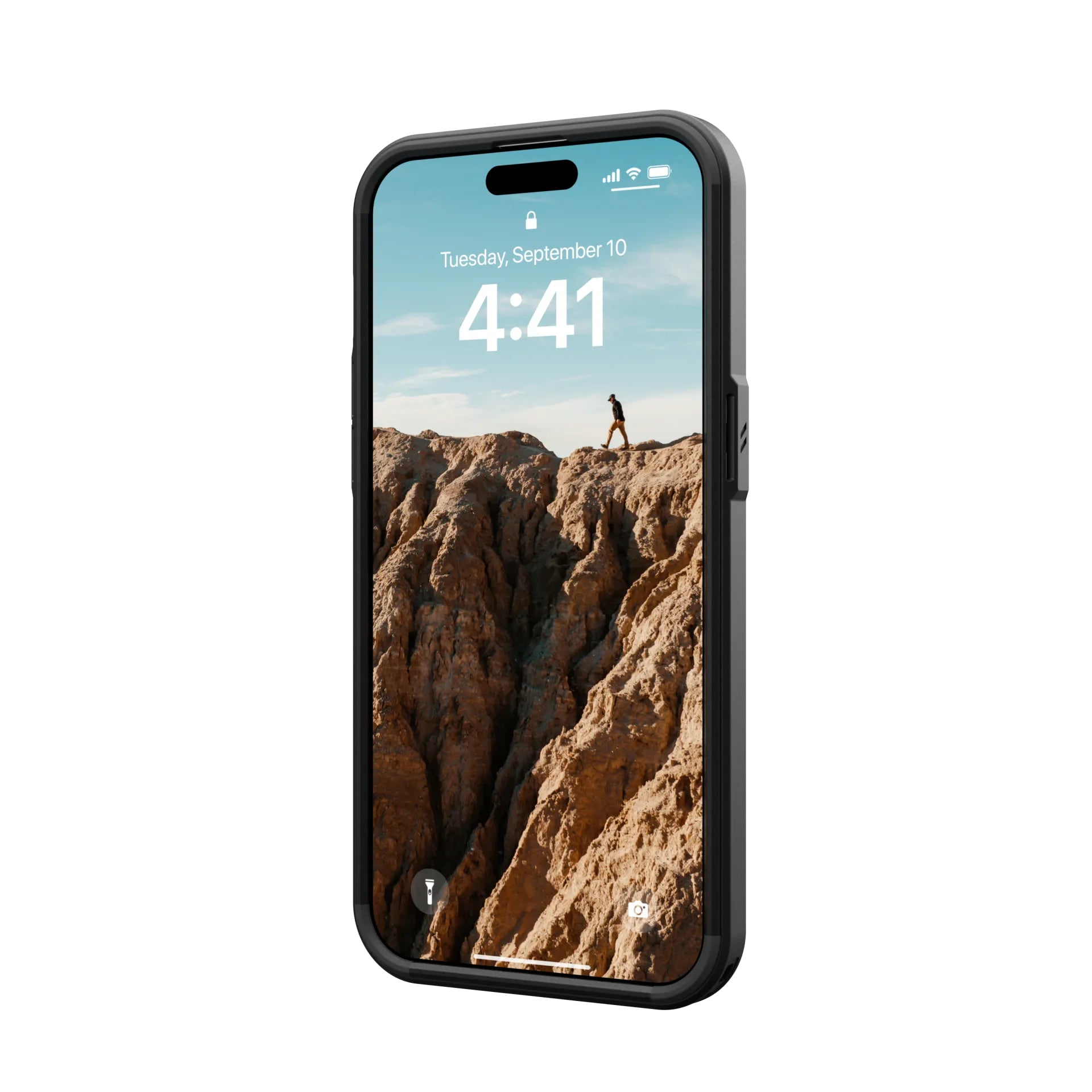 Urban Armor Gear Backcover – für Apple iPhone 15 Pro Max – schwarz – MagSafe-kompatibel