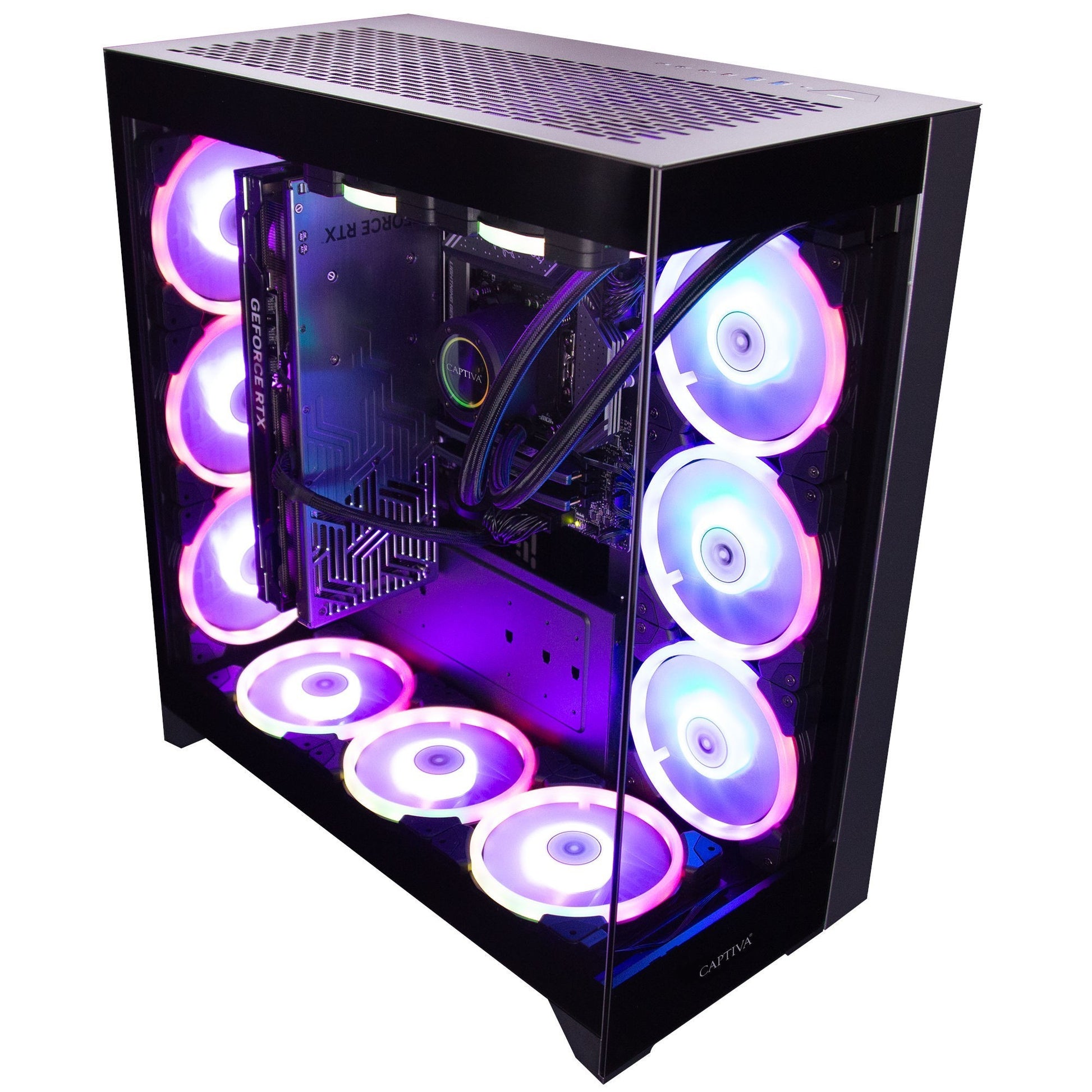 Captiva Ultimate Gaming R89-514 Tower – AMD Ryzen 7 9800X3D, 64 GB RAM, 2 TB SSD, Windows 11 Home