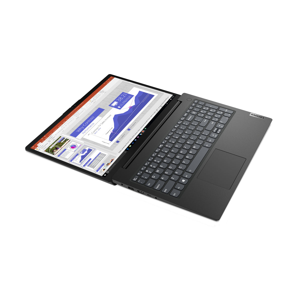 Lenovo V15 G2 – 15,6" WUXGA, Celeron N4500, 8 GB, 256 GB SSD, Win 11 Home