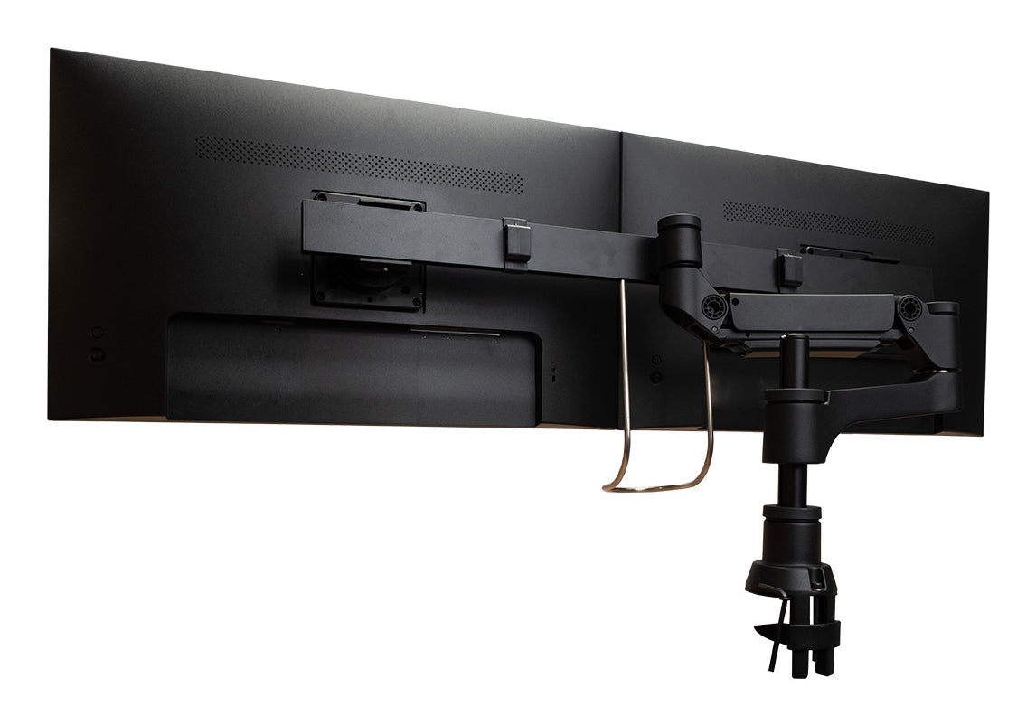 R-Go Tools Caparo Smartbar – Monitorarm, Dual, Gasfeder
