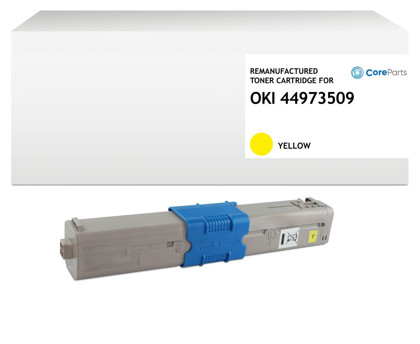 CoreParts QI-OK2028Y Gelb Toner – Kompatibel – 6'000 Seiten – für OKI