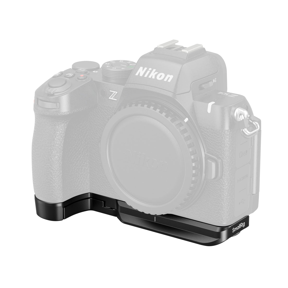 SmallRig 4981B Grundplatte – Aluminium, 127,8 × 63,4 × 12 mm, 1/4-20″ – für Nikon Z50 II