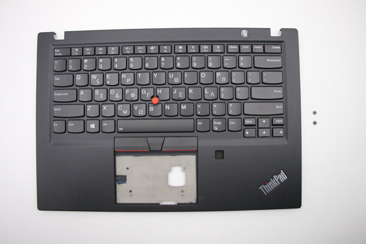 Lenovo Tastatur-Case für ThinkPad T490s (20NX, 20NY) – Griechisch, mit Hintergrundbeleuchtung – Schwarz