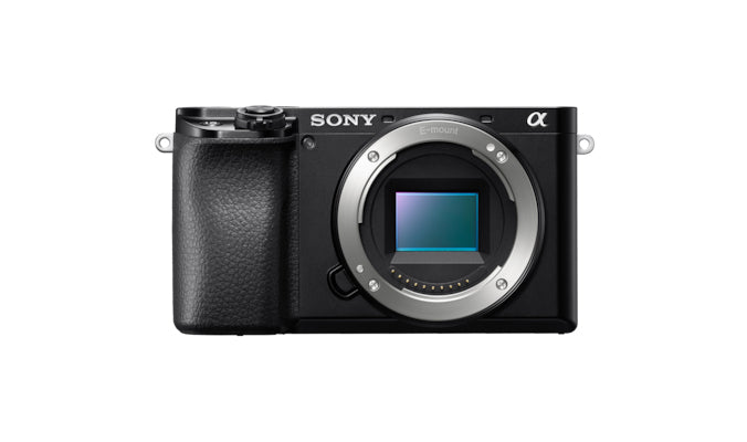 Sony Alpha 6100 – Systemkamera Body E-Mount, 24,2 MP APS-C, 4K, Schwarz