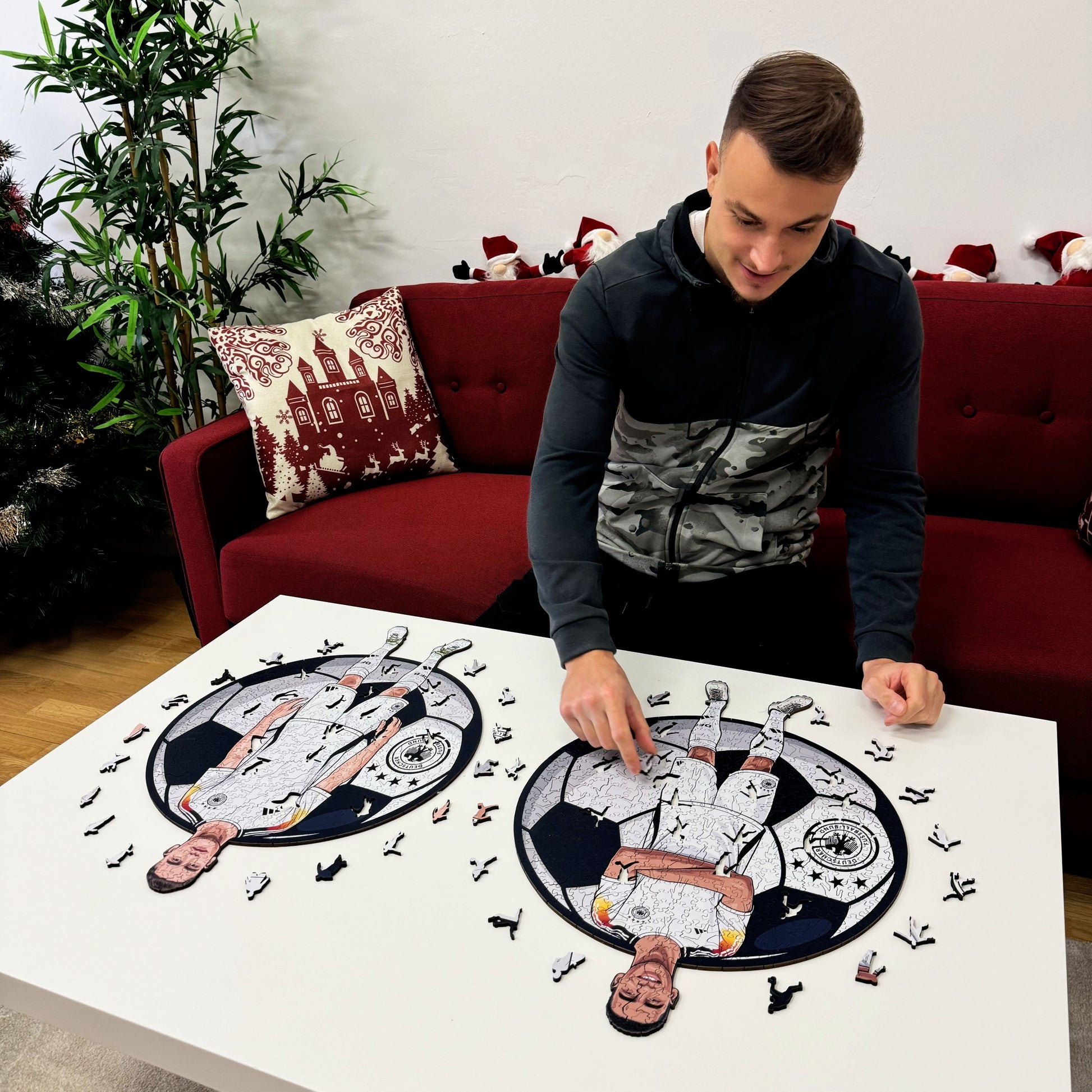 Iconic Puzzles Florian Wirz (Deutsche Nationalmannschaft) – Logikspiel, 1 Spieler, ab 10 Jahren