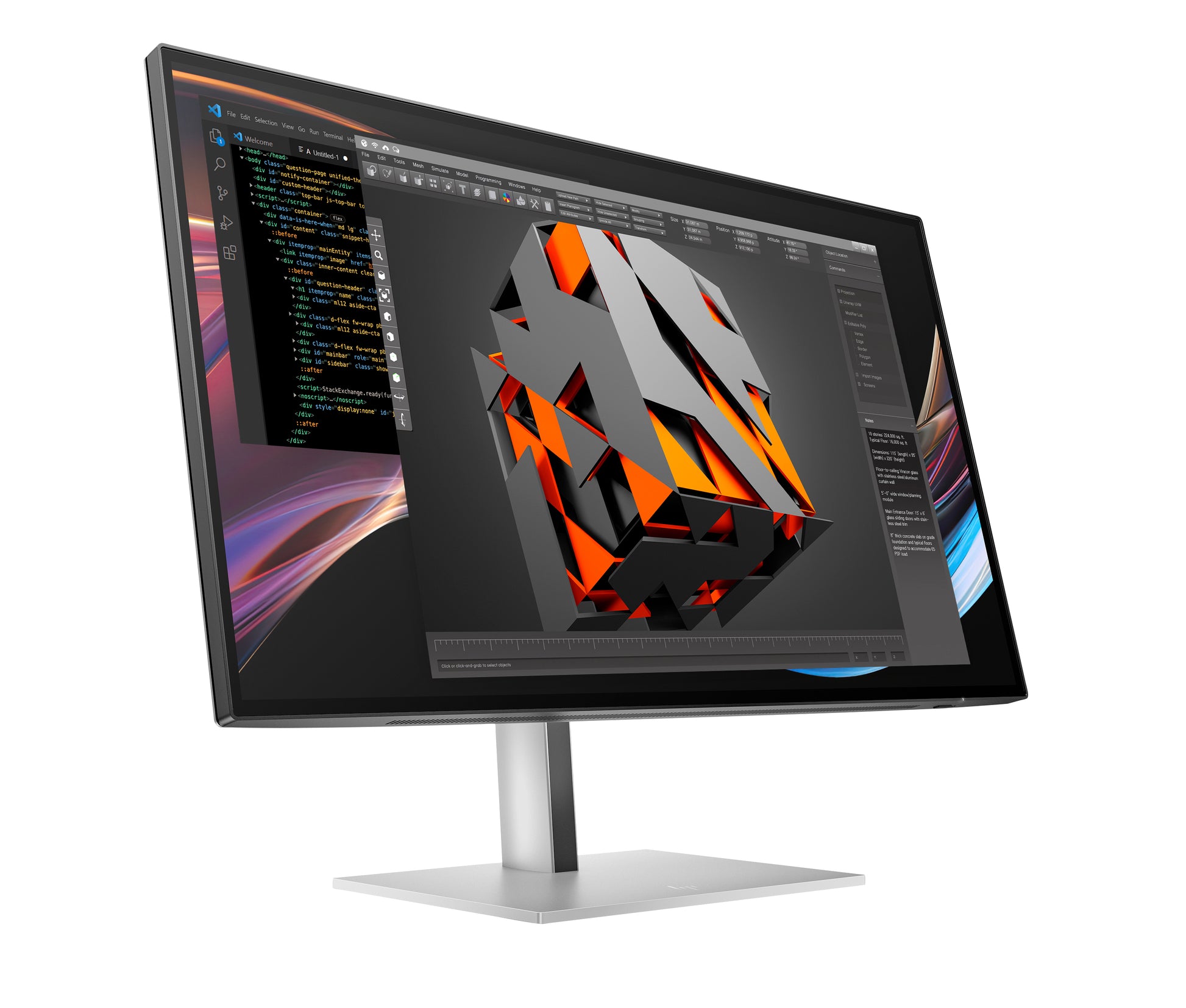 HP Series 7 Pro 727pk – Monitor, 27", Thunderbolt 4