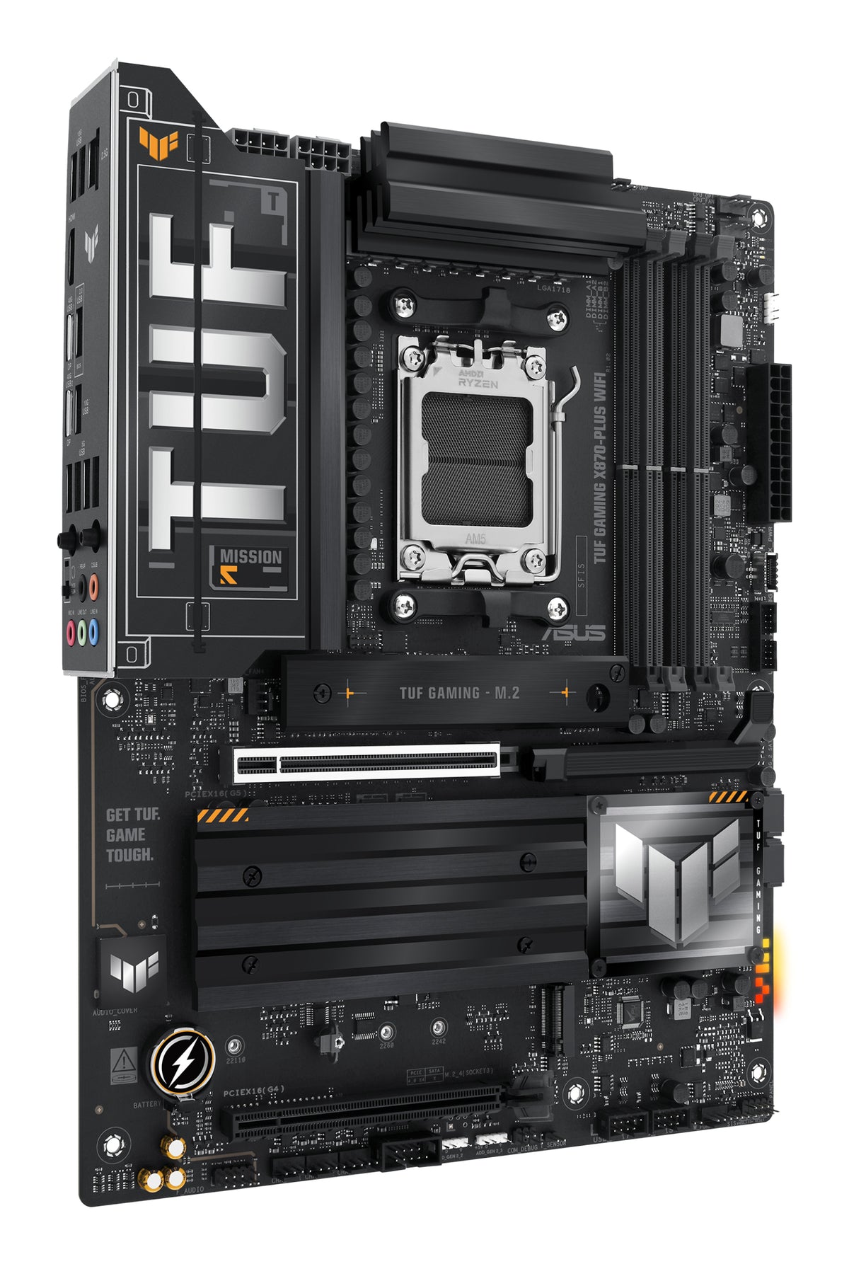 ASUS TUF GAMING X870-PLUS WIFI – Mainboard – AM5, AMD X870, ATX, DDR5
