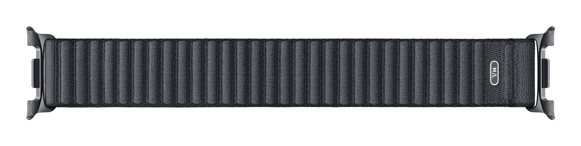 Samsung Watch 8 Fabric – Armband – für Samsung Watch 8, Dunkelgrau, M/L, Nylon