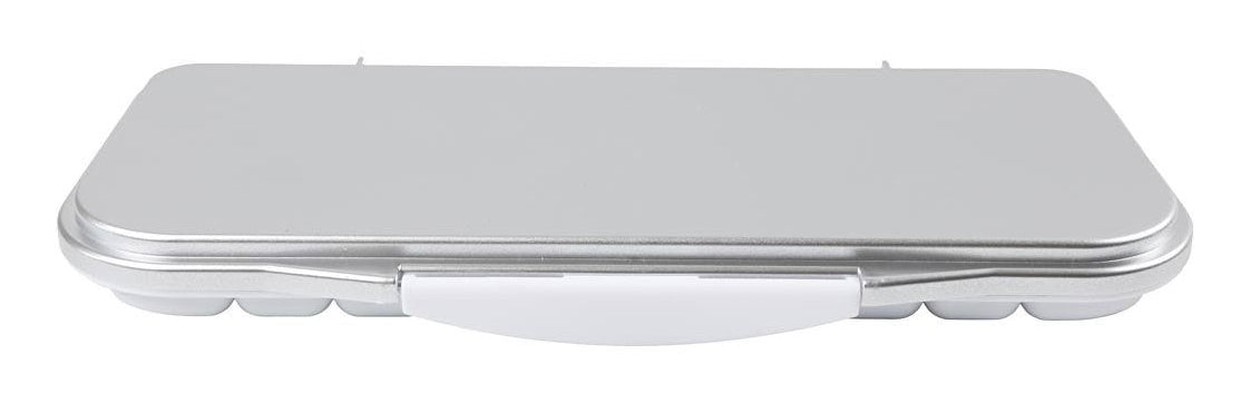 Creativ Company Farbpalette – Kunststoff, 270 × 127 × 23 mm, weiss, 1 Stück