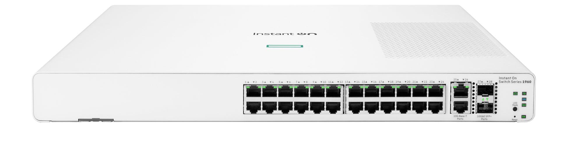 HPE 1960 JL806A – Managed Switch – 24×GbE, 2×SFP+, 2×10G RJ45, L2+, 1U