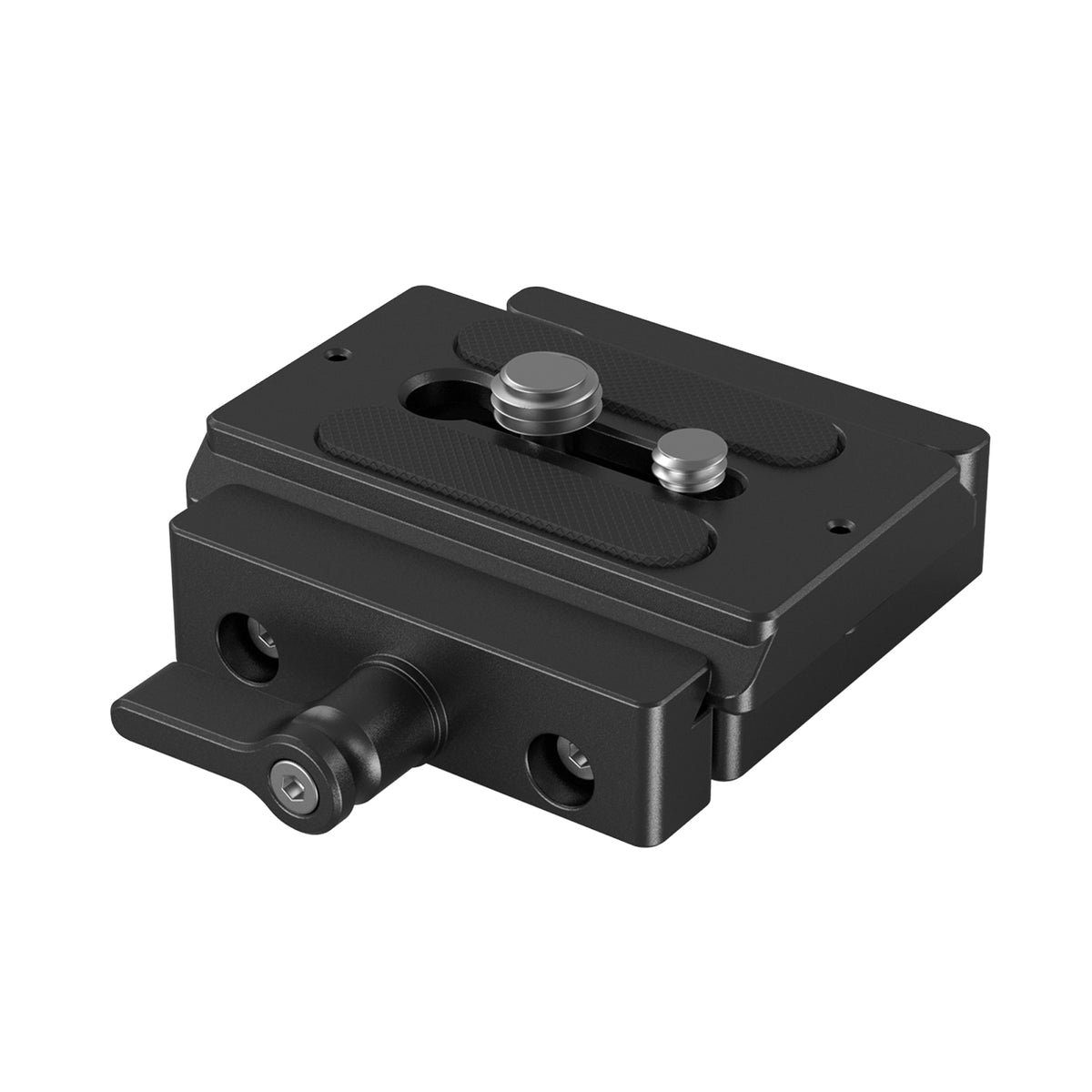 SmallRig DBC2280 Arca-Swiss Schnellwechselplatte – 1/4" & 3/8" – für Arca-Swiss – Aluminium, Schwarz