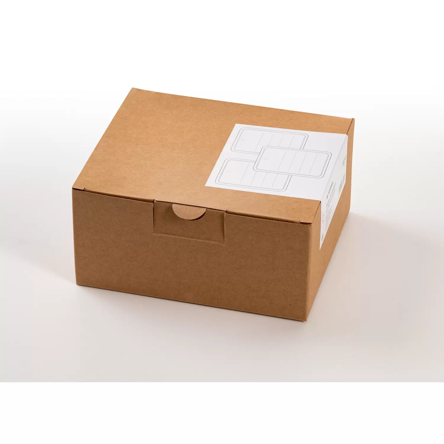 HERMA Anhängeetiketten – rechteckig 42 × 60 mm, Karton, weiss, gelocht ohne Faden, 1'000 Stk.