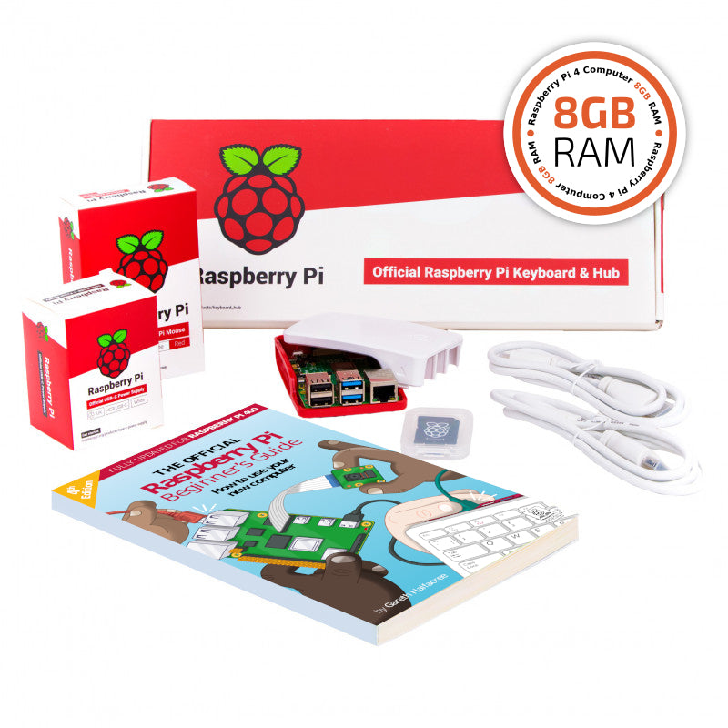 Raspberry Pi 4 Modell B Micro – Broadcom BCM2711, 8 GB RAM