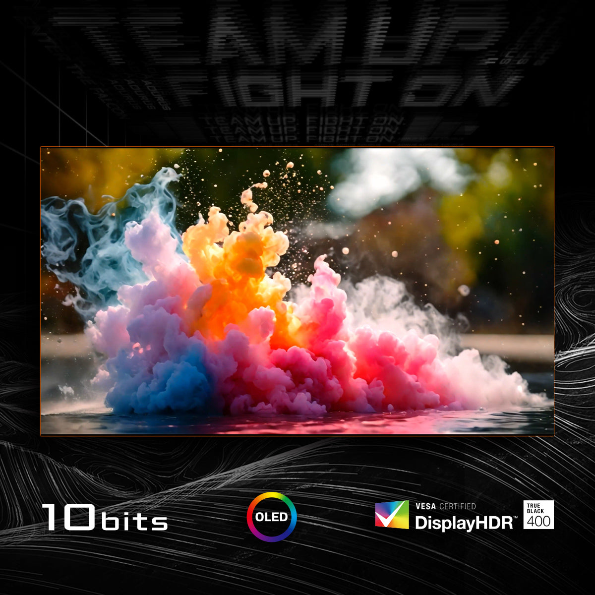 GIGABYTE AORUS FO32U – 31,5", 3840 × 2160 (4K), OLED, 165 Hz, USB-C 18 W, DisplayHDR True Black 400