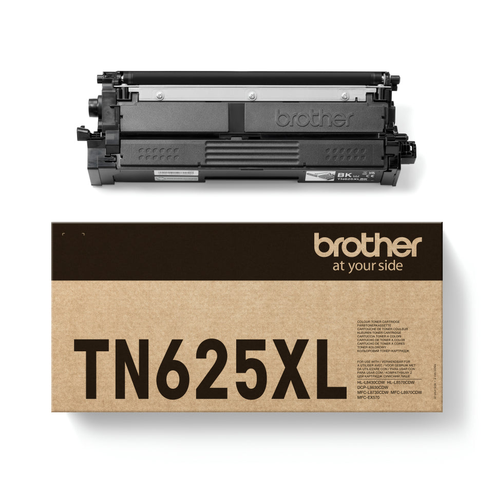 Brother TN625 Schwarz Toner – Original – 5'500 Seiten – für Brother HL-L8430CDW/HL-L8570CDW/MFC-L8730CDW und andere