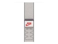 Apple Nike Sport Loop – Armband – für Apple Watch 40 mm, Veiled Grey, One Size