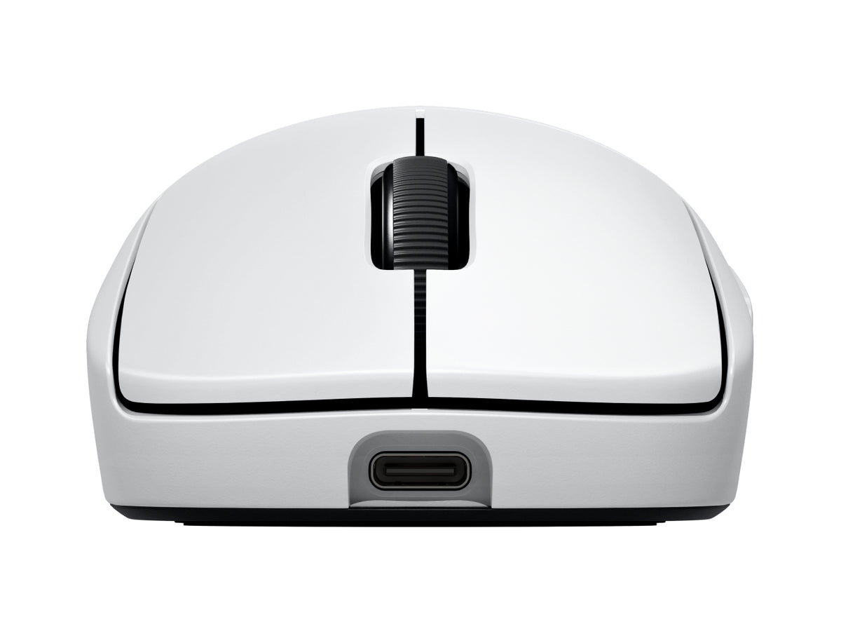 Logitech G Pro 2 Lightspeed – Gaming-Maus – Kabellos (2,4 GHz), 32000 DPI, RGB-Beleuchtung, beidhändig, Weiss