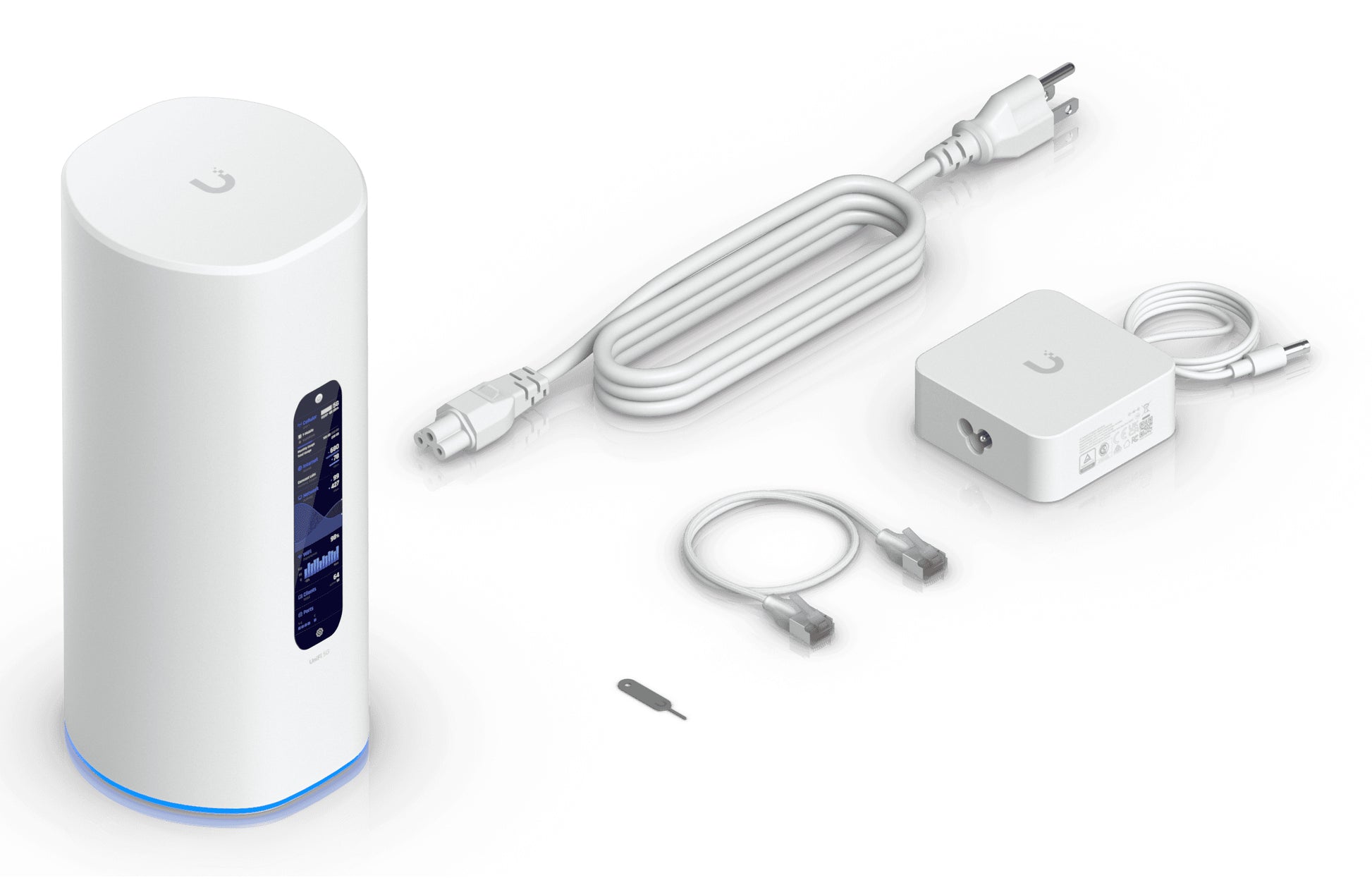 Ubiquiti UDR-5G-Max – WLAN-Router – Wi-Fi 7 Tri-Band (2,4/5/6 GHz), 7,3 Gbit/s, 2.5GbE
