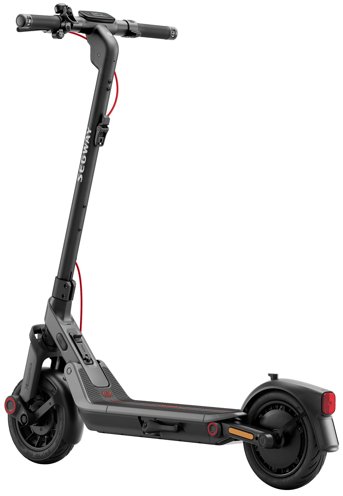 Segway Ninebot E3 Pro D – E-Scooter – 400 W, 10", 20 km/h, Reichweite bis 55 km, 368 Wh, grau
