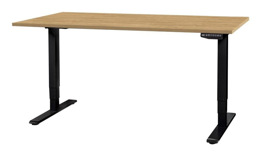 Contini Stehtisch – 180 × 80 × 64,5 cm – braun – höhenverstellbar